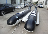 8 Passenger Double Row "Dolphin"Inflatable Banana Towable Tube Jet Ski Boa