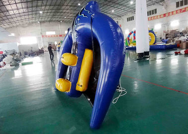 Commercial Grade PVC Inflatable Manta Ray Towable Tube OEM For Water Sport