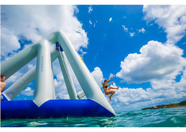 Fire Retardant Crazy Inflatable Floating Playground For Event , Party , Club