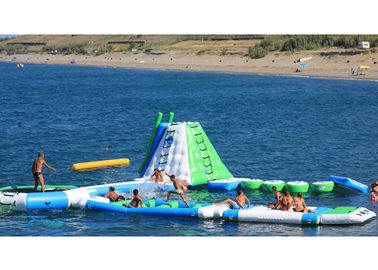 0.9mm PVC Tarpaulin Inflatable Water Parks With 3 Years Warranty