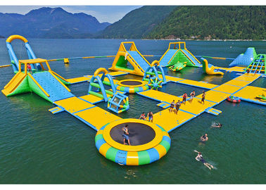 Floating Playground Inflatable Water Park / Inflatable Water Toys