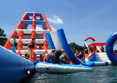 Commercial Inflatable Water Park For Amusement Resort Flame Resistance