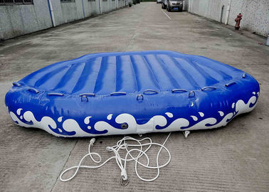 4 Passangers Inflatable Water Ski Tubes Towable Water Surfboard Platform For Beach