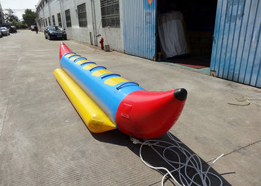 6 - 8 Riders Banana Boat Towable Inflatables For Beach , Lake Water Exciting Games