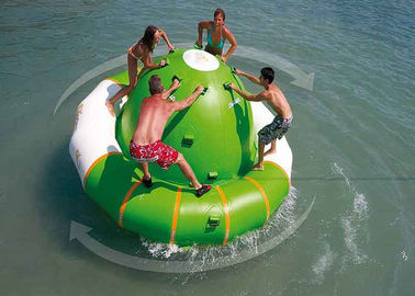 4 - 6 Person Water Inflatable Rotating Top Inflatable Water Gyro , Planet Saturn