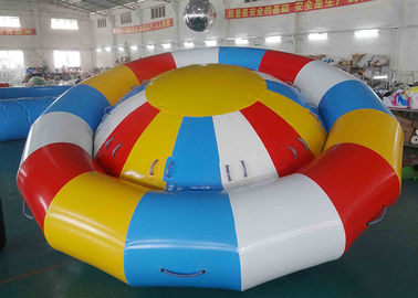 Ocean Disco Boat Inflatable Towable Tube / Floating Spinner Boat