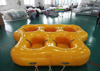 Fun Beach Surfing Water Sport Games / Inflatable Flying Towable Tube