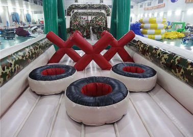 Inflatable Boot Camp Obstacle Course Challenge / Outdoor Inflatable Obstacle Course