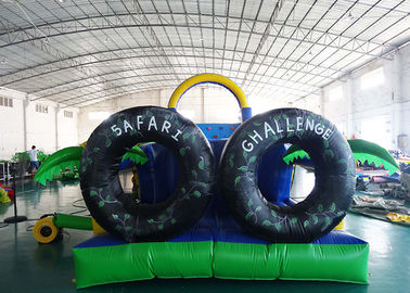 Amusement Park Use Inflatable Circus, Inflatable Obstacle Challenges Game