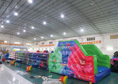 Outdoor Inflatables Obstacle, Inflatable Challenge Course For Party Games