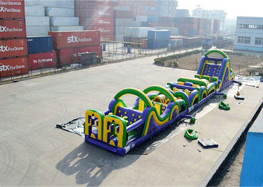 Radical Run Extreme Inflatable Obstacle Challenges , Inflatable Slide Run