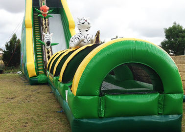 Hot commercial jungle inflatable slide for sale