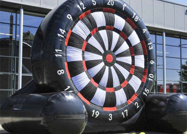 Double Stitching Inflatable Dartboard For Event , Inflatable Soccer Dart