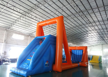 Green Inflatable Zip Line Sports For Outdoor Event Adventure Games