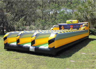 Funny Bungee Run Inflatable Amusement Park For Entertainment Games