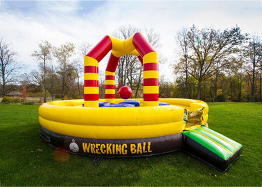 Funny PVC Inflatable Demolition Games Fire Retard ,Inflatable Wrecking Ball For Team