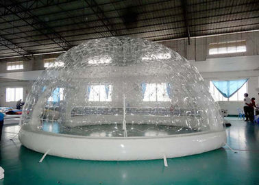 High Grade Airtight Clear Inflatable Event Tent / Inflatable Dome Building