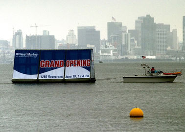 Crazy Event Advertising Inflatables Billboard /  Inflatable Floating Billboard