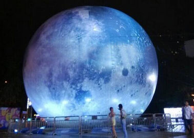 Globe Helium Balloon Printing Inflatable Moon Balloon LED light Planet Earth