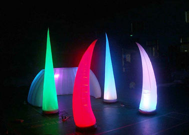 Party Stage Decoration Inflatable Cone with LED Lighting