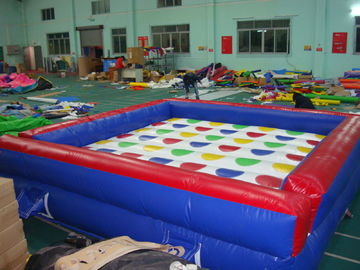 Customized Inflatable Amusement Park With PVC Tarpaulin For Kindergarten