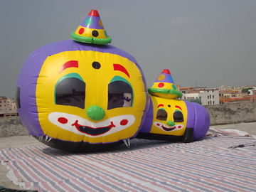 Customized Inflatable Tunnel Maze / Pumpkin-Shaped Tunnel Games