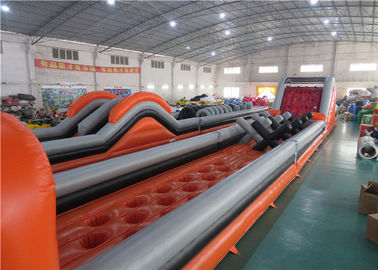 Anti - Ruptured Inflatable Obstacle Challenges , Blow Up Off - Road Car Obstacle Course