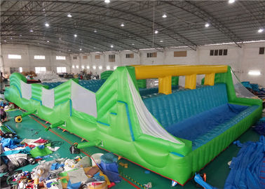 Fire Retardant Inflatable Backyard Obstacle Course For Adults Hand Drawing