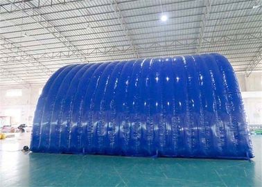 Lightweight Blue Airtight Inflatable Tunnel Tent For Advertising , Celebration