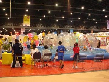 Commercial Kids Transparent Inflatable Sphere for Swimming Pool 180KG Load