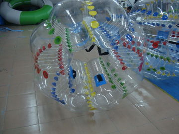 Transparent Colors Dot Body Zorb Ball for Amusement