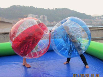 Transparent Bumper Balls Inflatable Bubble Football 1.5m for Rental