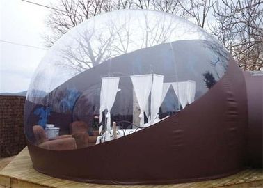 Clear Inflatable Bubble Tent with Two Room One Tunnel