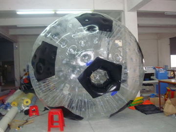 Football Shaped Inflatable Zorb Ball 3m for Adults