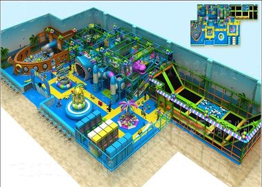 Pretty Cartoon Sea Sailing Indoor Playground Environmental Protection