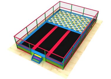 Large Commercial Plan Inflatable Sports Games / Indoor Trampoline Park