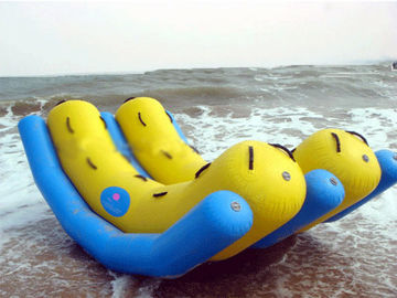 Double Inflatable Water Totter For 8 People , Inflatable Water Games