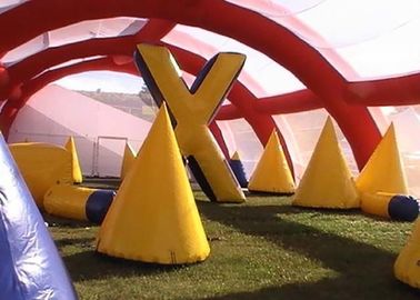 Light Paintball Air Inflatable Event Tent With PVC Tarpualin Material