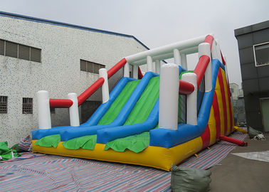 Double Stitching Inflatable Outdoor Sport Games Wipeout Obstacle Course