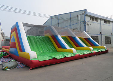 Double Stitching Inflatable Outdoor Sport Games Wipeout Obstacle Course