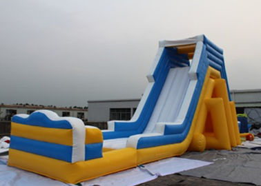 Heavy Duty Blow Up Dry and Wet Slides For Children / Adults Eco Friendly