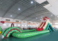 Funny Aqua Park Slide , Inflatable Water Park Equipment CE UL Certificated
