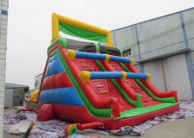 Outdoor Crazy Interactive Inflatable Obstacle Challenges For Playground