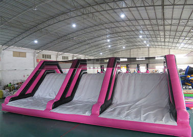 Huge Insane Inflatable Obstacle Challenges For Adult With Digital Printing Logo