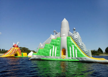 Customized Color Great Commercial Inflatable Water Slides For Water Equipment