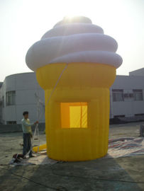 Portable Inflatable Ice Cream Booth For Show Display , Advertising Inflatables