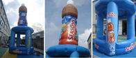 Advertising Bottles Inflatables With Booth , Inflatable Display Booth
