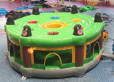 School Training Inflatable Sports Games / Blow Up Whack A Mole