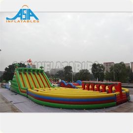 Waterproof Inflatable Amusement Park / Giant Inflatable Obstacle Course