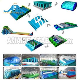 Custom Adult Inflatable Obstacle Challenges / Inflatable 5k Obstacle Run